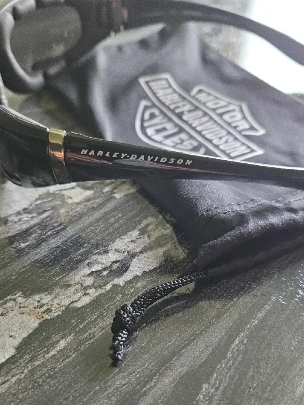 NWOT Harley-Davidson Black Sport Wrap Sunglasses
